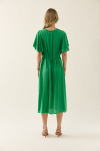 Isle of Mine Oline Midi Dress in Green