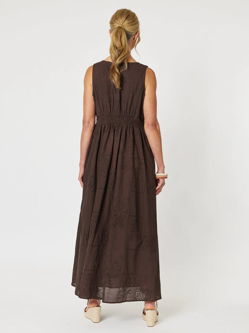 Gordon Smith Mila Lace Dress in Brown