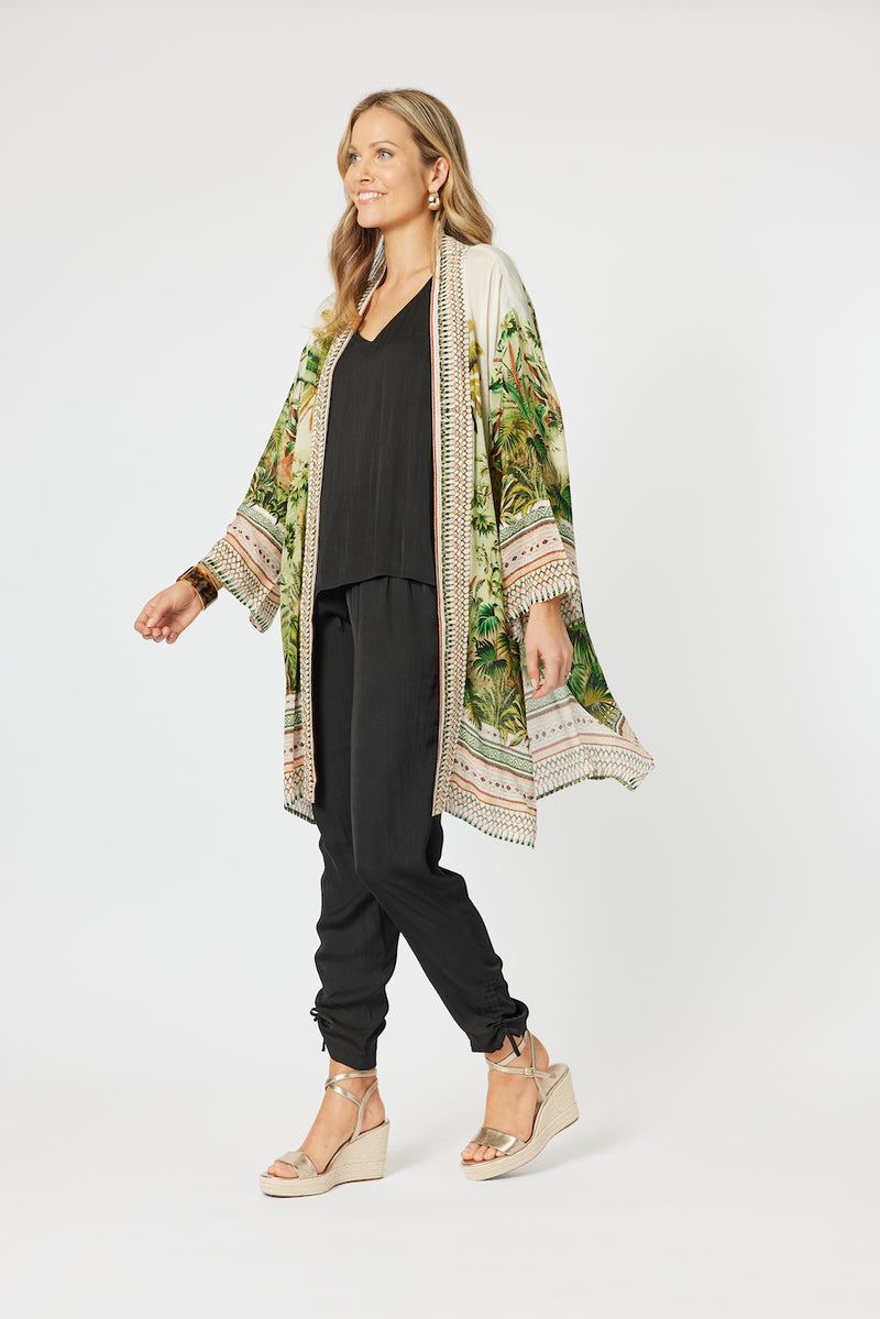 Hammock & Vine San Paolo Kimono in Eden