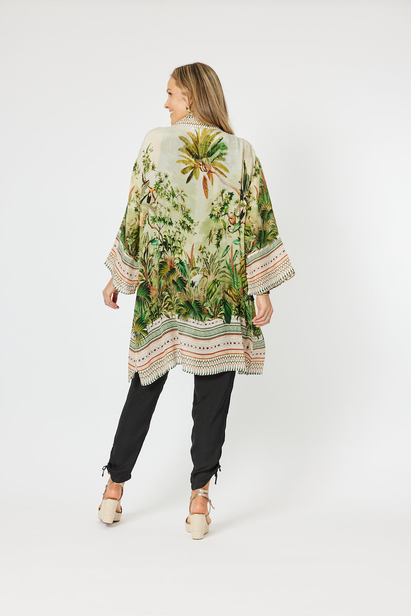 Hammock & Vine San Paolo Kimono in Eden