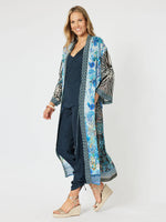 Hammock & Vine Crete Kimono in Navy