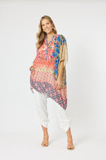 Hammock & Vine Sorrento Oversized Top in Sorrento Brights