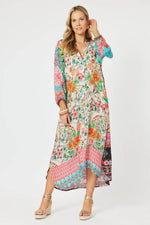 Hammock & Vine Toulouse Dress in Summer Flowers