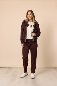 Threadz Urban City Pant in Coffee