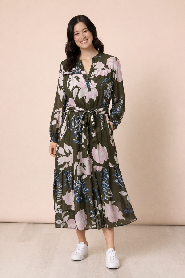 Gordon Smith Colorado Dress in Khaki