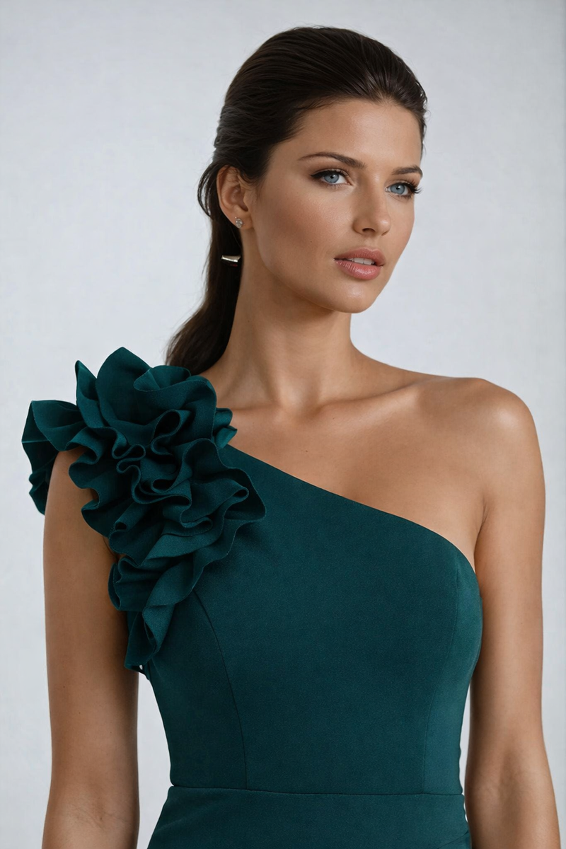 Ellie Harper Gown in Teal