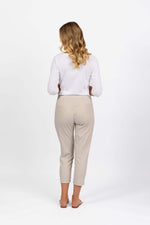 Vassalli Drawstring Pant in Stone 5790