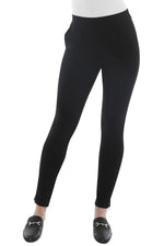 Jump Slim Leg Ponte Pant in Black