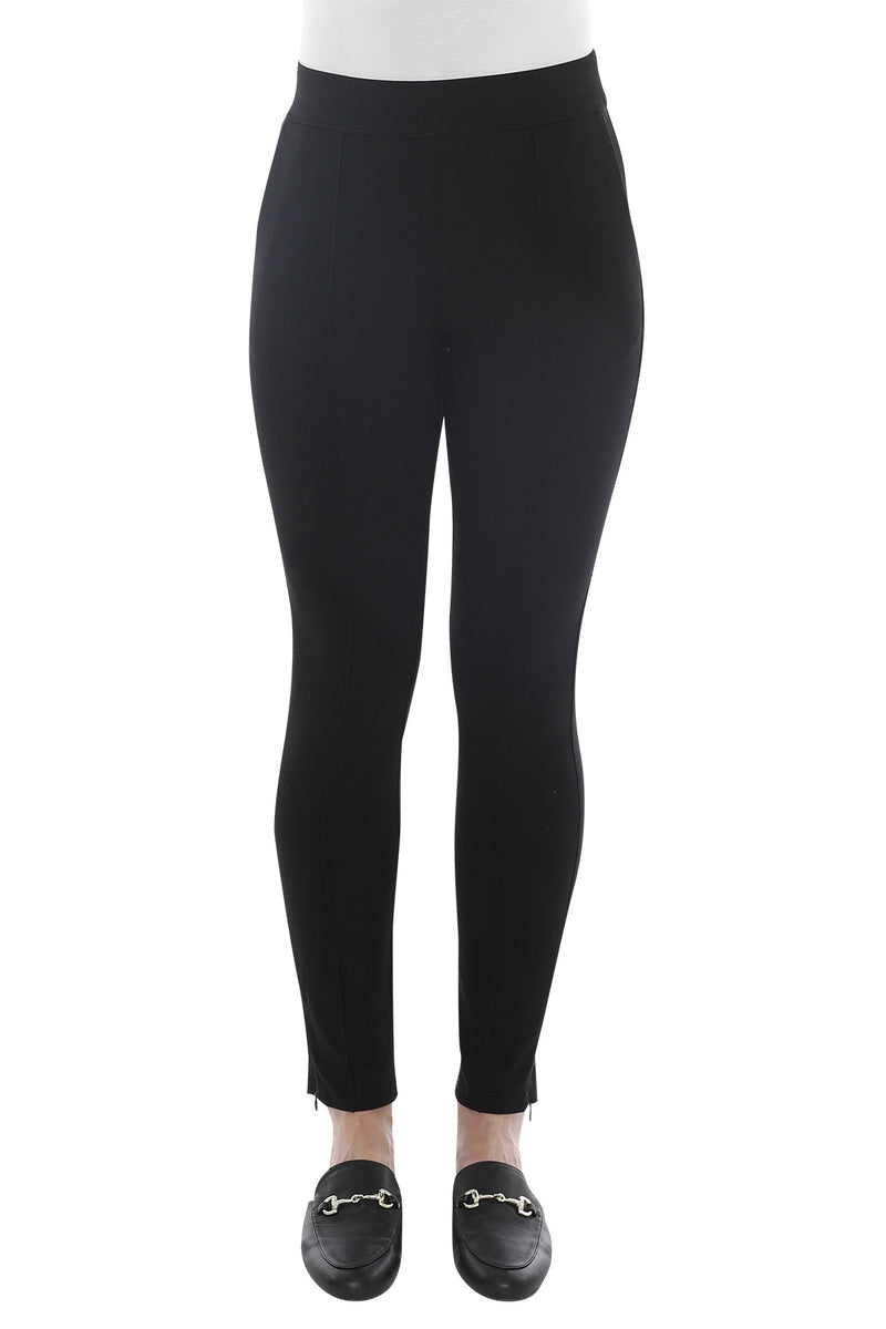 Jump Slim Leg Ponte Pant in Black