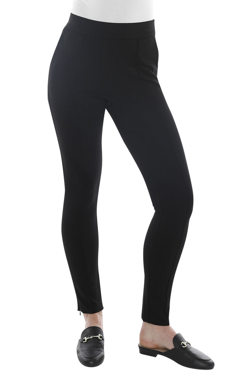 Jump Slim Leg Ponte Pant in Black