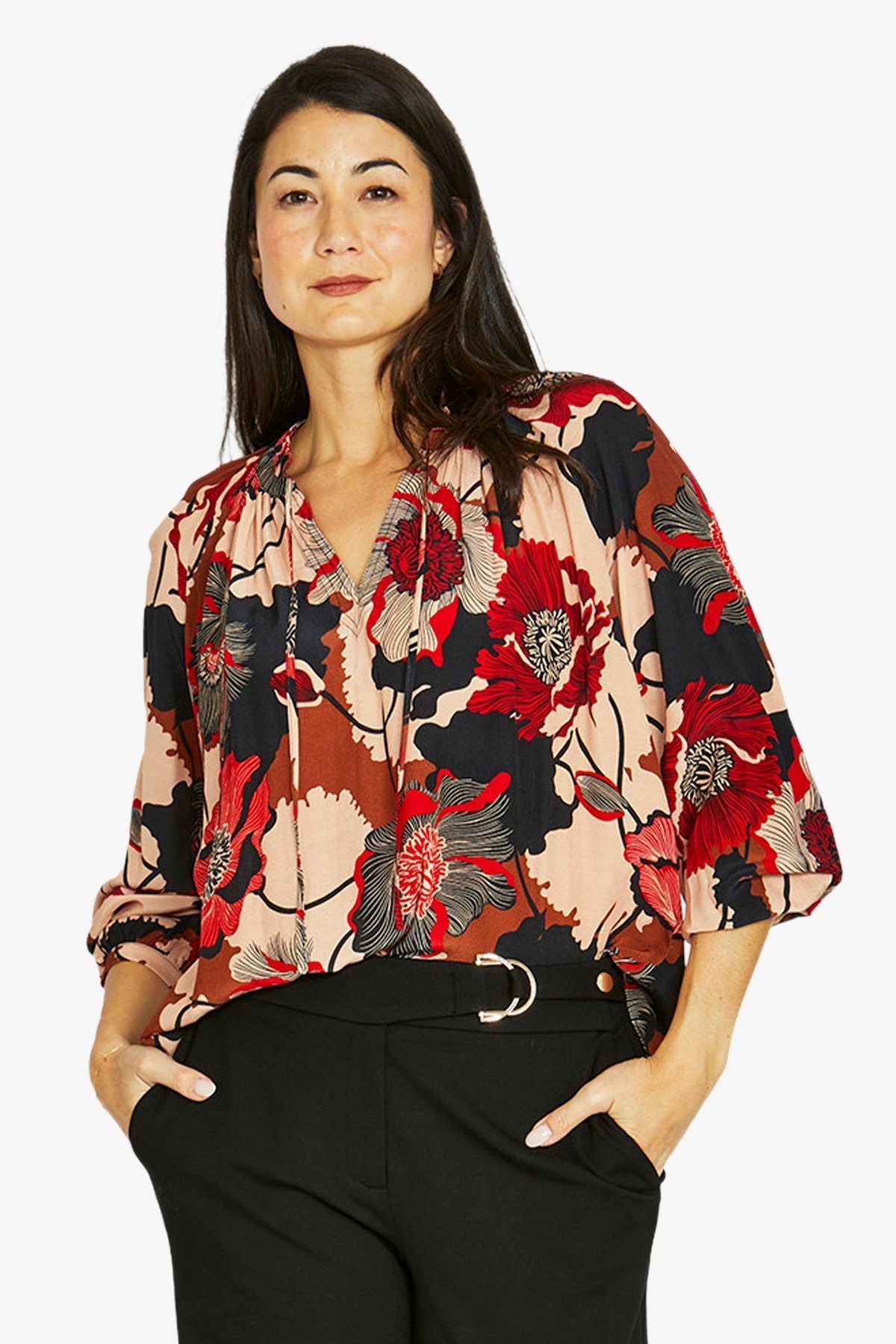 Jump Top in Parisian Floral