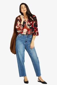Jump Top in Parisian Floral