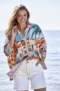 Jump AMALFI Tunic Shirt in Coast