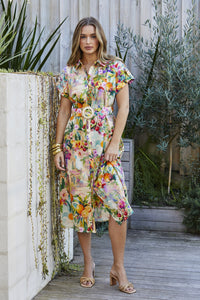Jump AMALFI Belted Dress in Coast