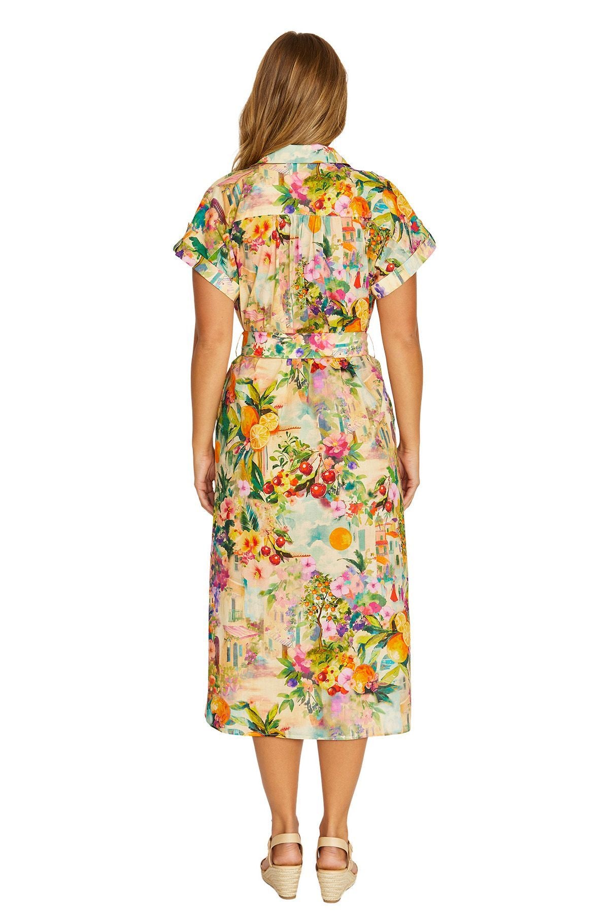 Jump AMALFI Belted Dress in Coast