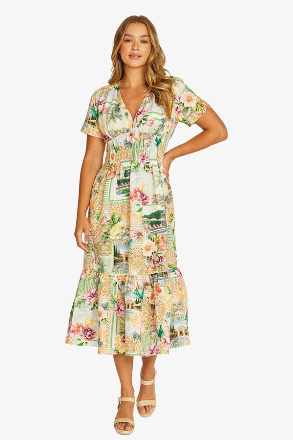 Jump RESORT Dress in Roses