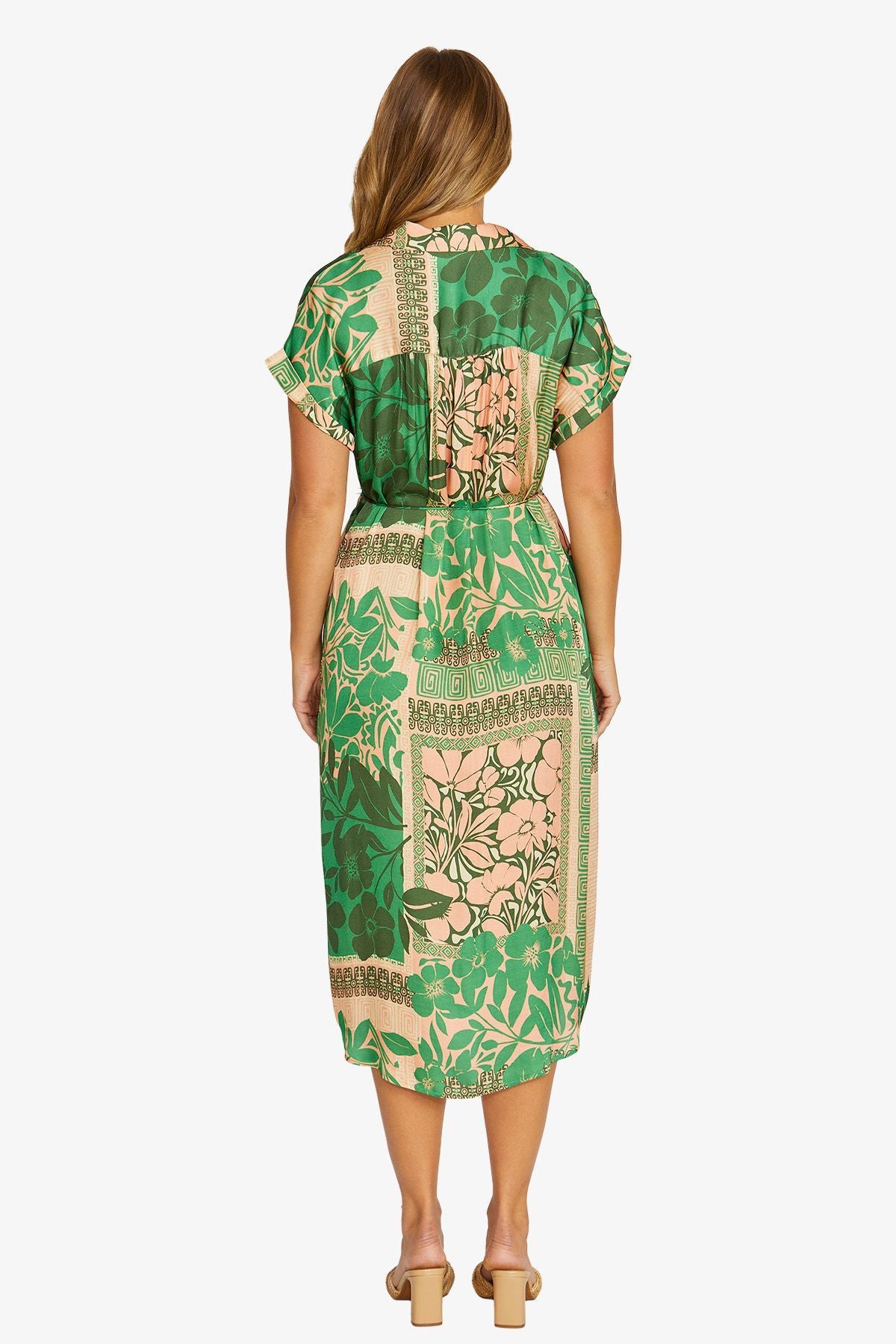 Jump ALFRESCO Dress in Peach Leaf