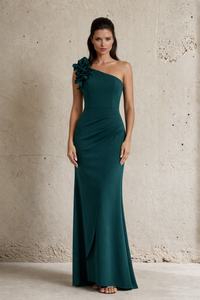 Ellie Harper Gown in Teal