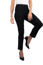 UP! Basic 28 Inch Straight Leg Pant in Black 64566UP