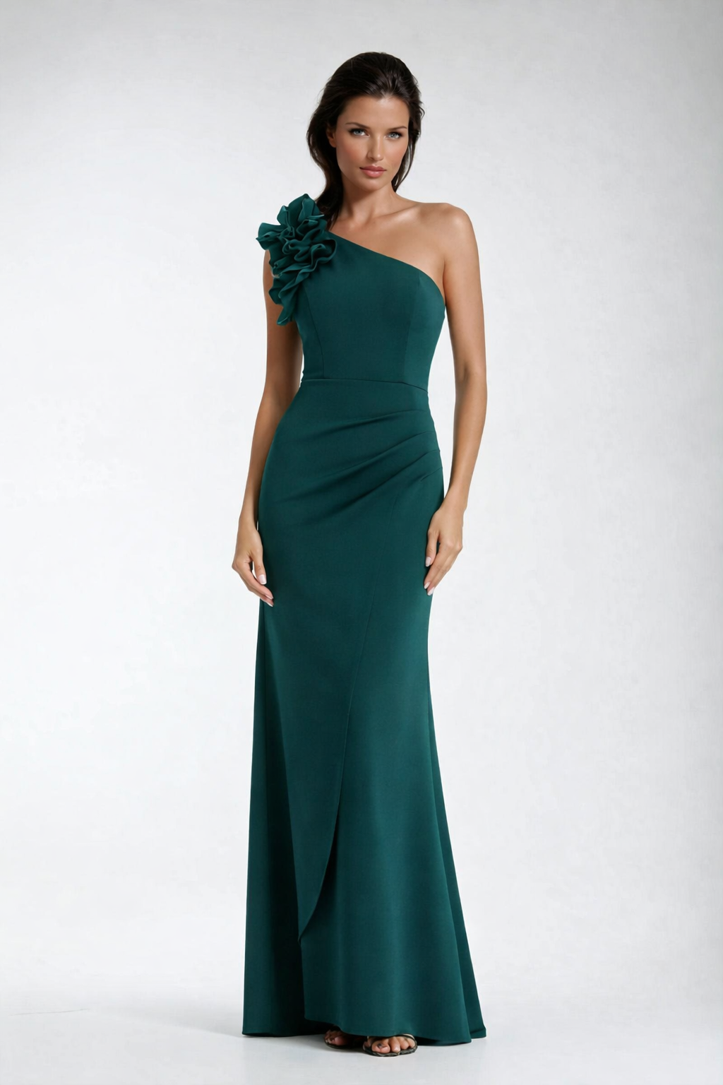 Ellie Harper Gown in Teal