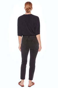 UP! 29 Inch Pull-On Denim Pant in Black 67707iUP