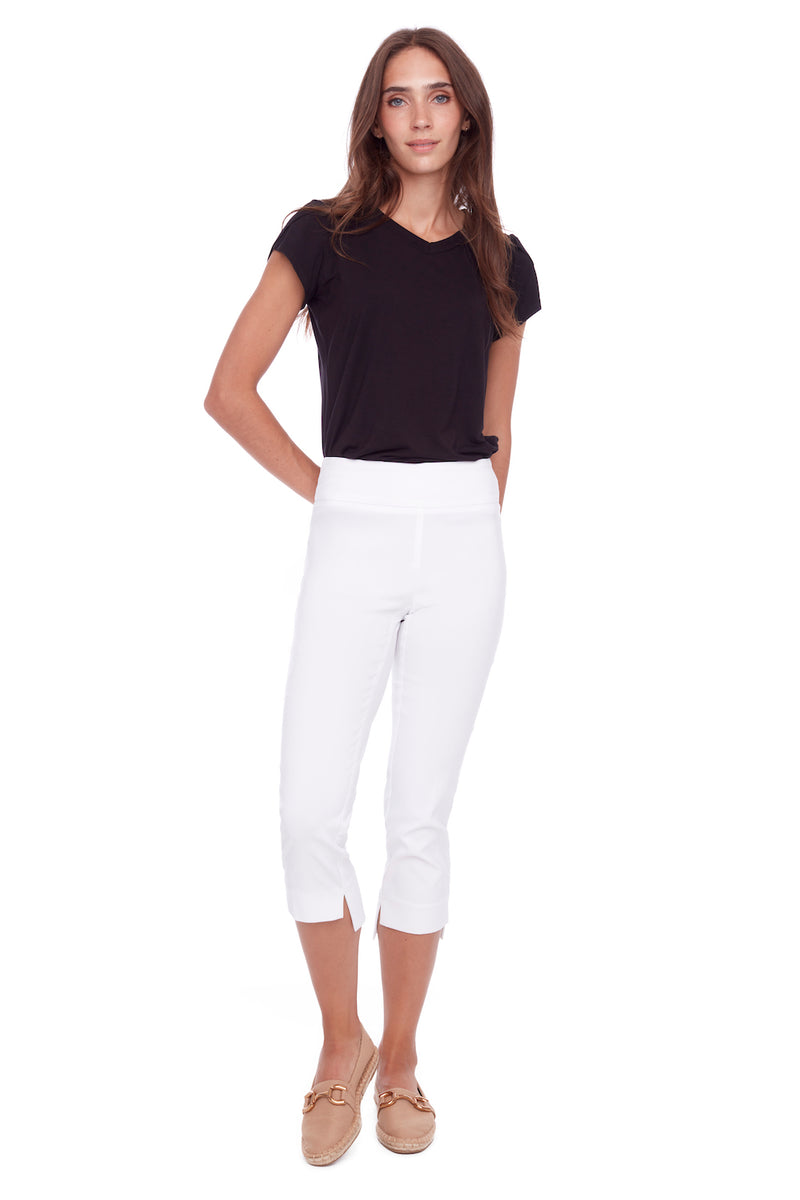 UP! Techno 23 inch Crop Pant in White 68073UP