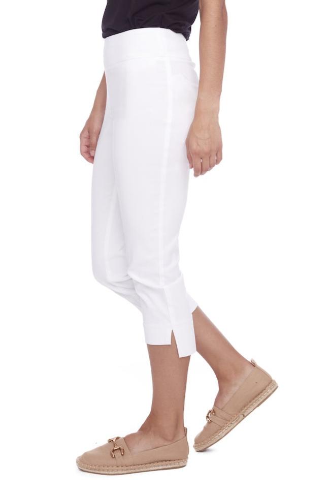 UP! Techno 23 inch Crop Pant in White 68073UP