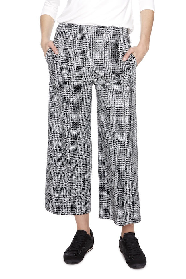 UP! Techno Wide Leg Crop Pant in Arctic 68619UP