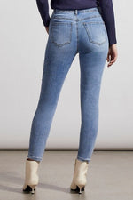 Tribal Audrey Icon Fit Pull On Jean in Light Vintage