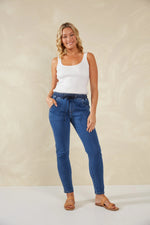 Haven Dalton Denim Pant in Indigo