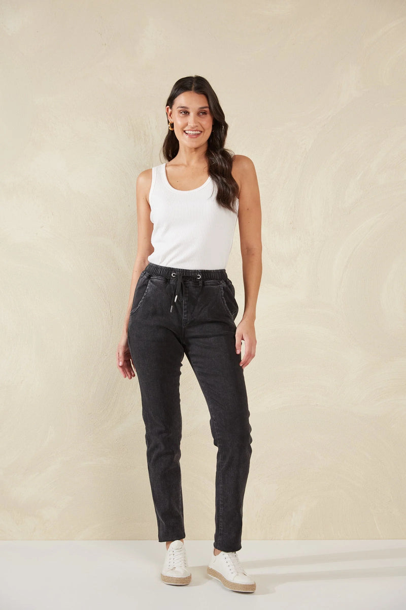 Haven Dalton Denim Pant in Slate