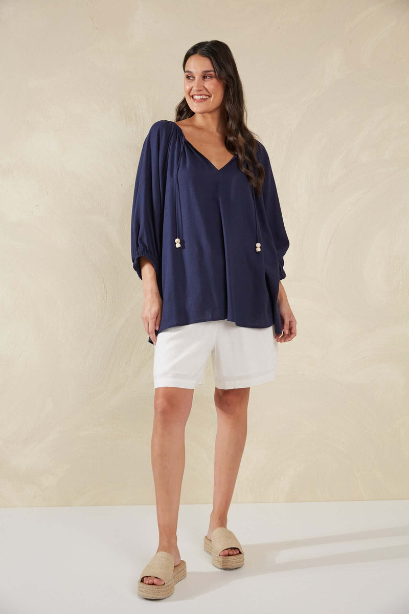 Haven Sardinia Relaxed Blouse in Riviera