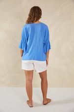 Haven Palermo Ruched Top in Coast