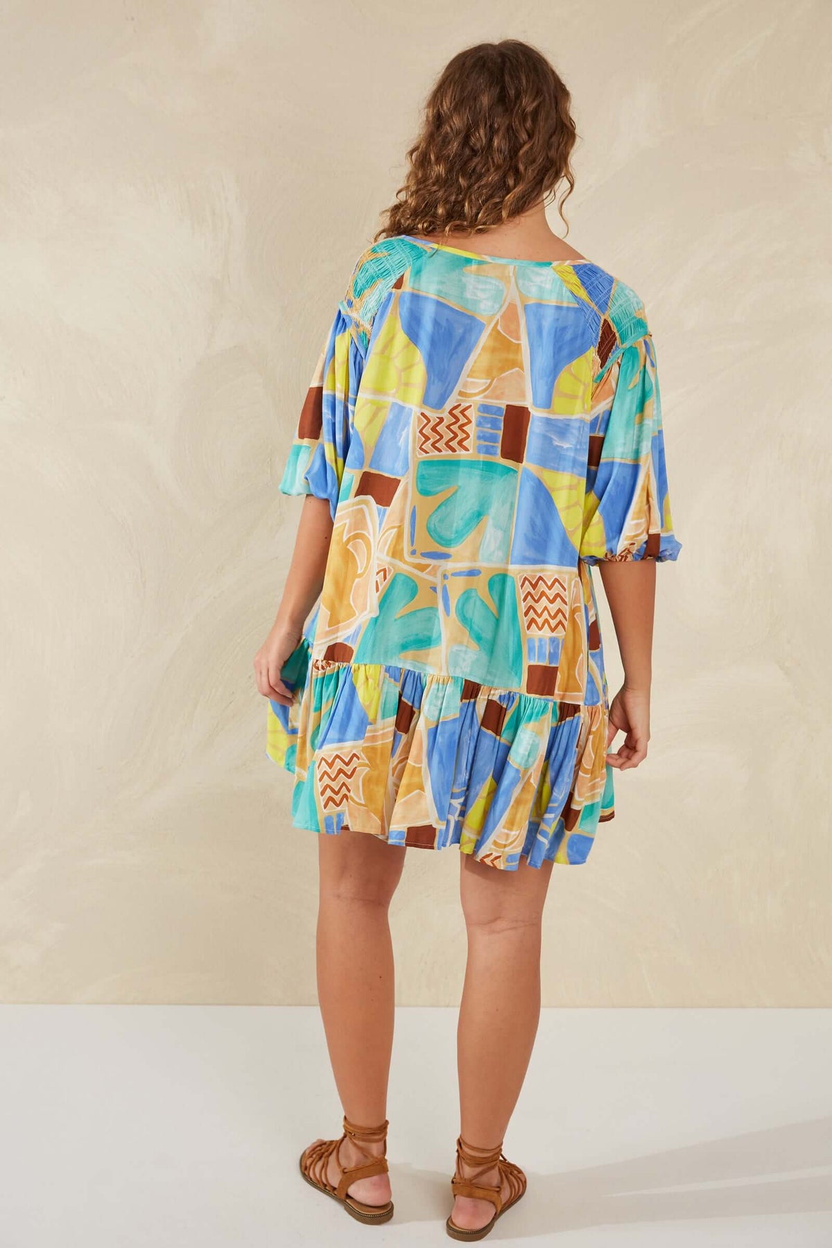 Haven Palermo Mini Dress in Solare