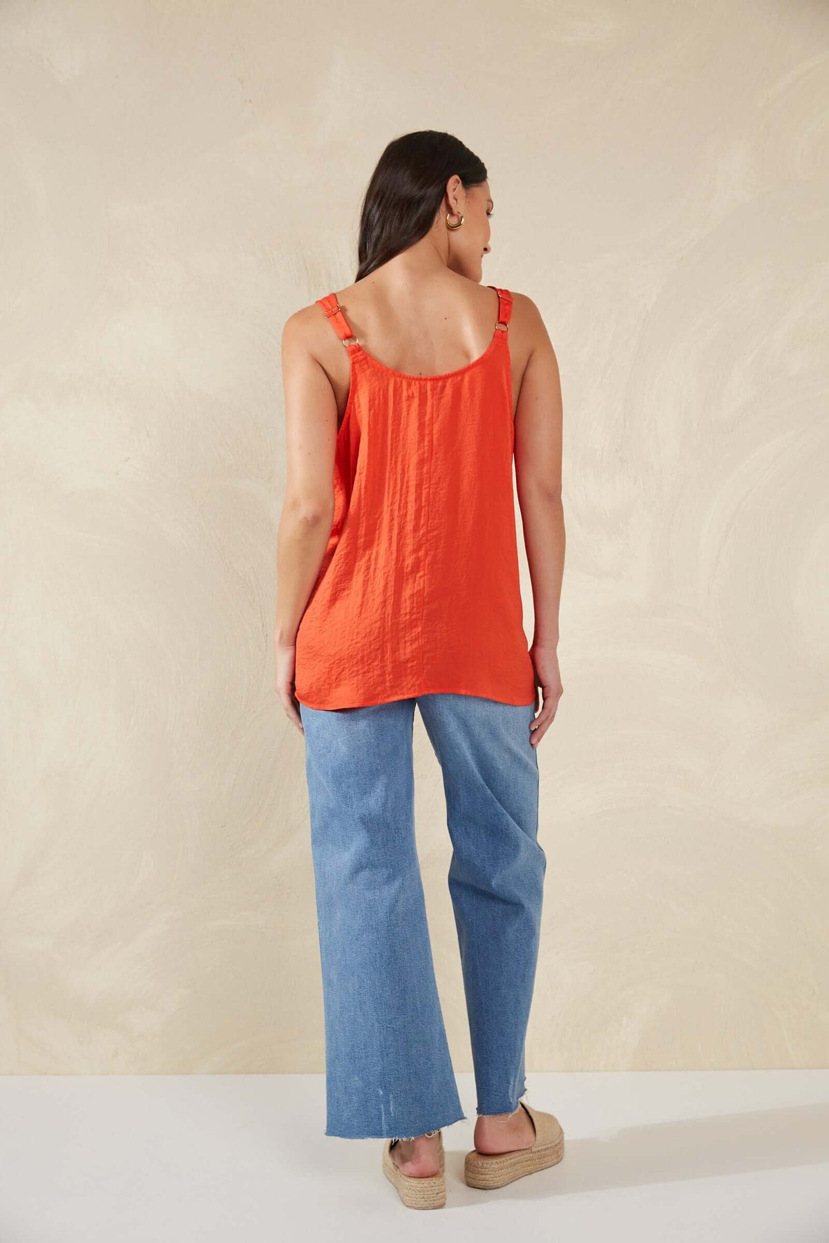 Haven Portofino Tank in Aperol