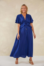 Haven Portofino Frill Maxi in Lago