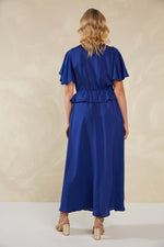 Haven Portofino Frill Maxi in Lago