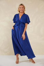 Haven Portofino Frill Maxi in Lago