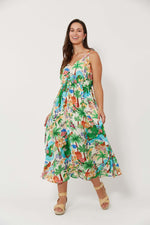 Haven Isola Tank Maxi Dress in Capri