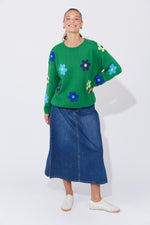 Haven Delphi Jumper in Blue Oasis