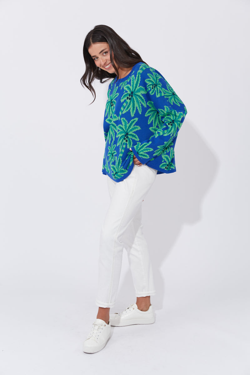 Haven Miami Jumper in Blue Oasis