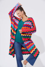 Haven Marrakesh Cardigan in Rainbow