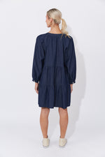 Haven Austin Denim Dress in Indigo Denim