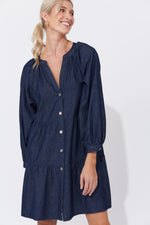 Haven Austin Denim Dress in Indigo Denim