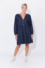 Haven Austin Denim Dress in Indigo Denim