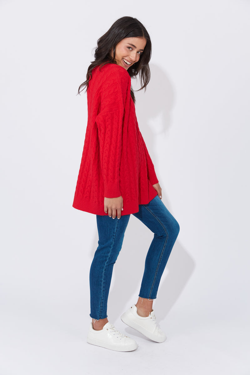 Haven Cadiz Jumper in Chilli