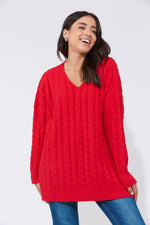 Haven Cadiz Jumper in Chilli