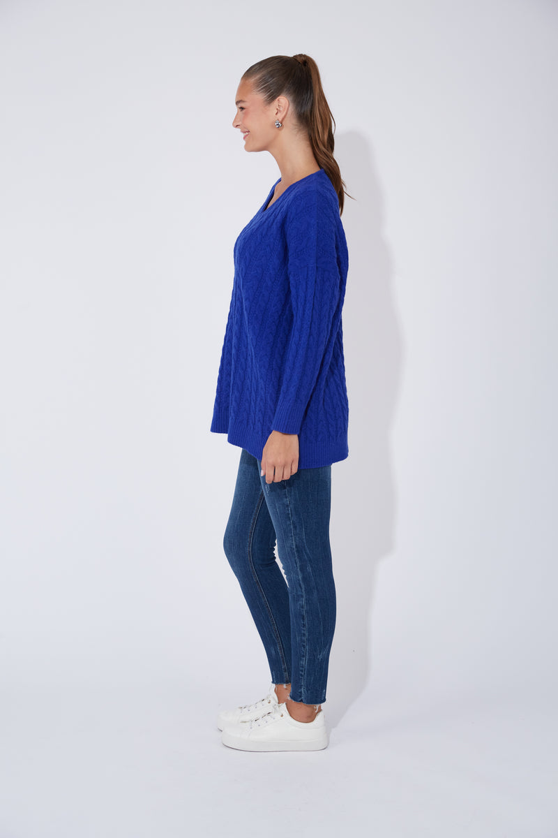 Haven Cadiz Jumper in Cobalt