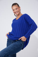 Haven Cadiz Jumper in Cobalt