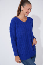 Haven Cadiz Jumper in Cobalt